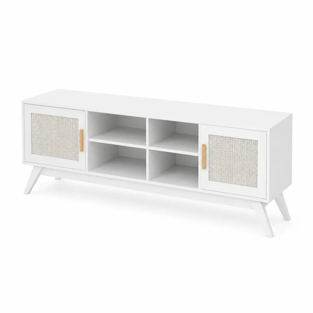 TV-Schrank Holz Weiß 150cm